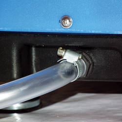 A self-draining crawl space dehumidifier in New Britain