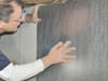 Crawl space insulation installed in New Haven on a dirt floor