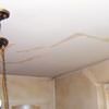 Drywall cracks in Greenwich that were poorly patched and repaired.