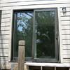 Sliding doors that are crooked and jamming due to a foundation issue in Guilford home