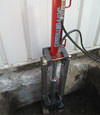Stamford foundation with settlement issues being lifted by push piers that were installed by our contractors