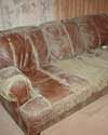 furniture in a Simsbury basement destroyed by mold and dust mites