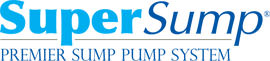 Logo for our SuperSump® Pump System, available in Greenwich and other parts of Connecticut