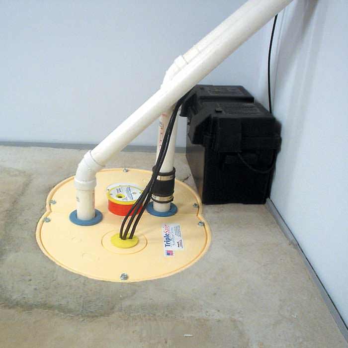 Can Water Feedback Through a Sump Pump 