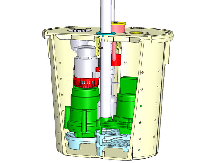 primary secondary zoeller pump lg