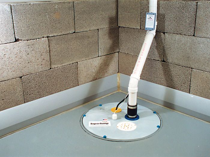 Baseboard Basement Drain Pipe System In, Where Does A Basement Floor Drain To