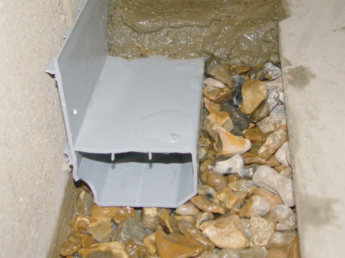 Interior Basement Drainage In Connecticut Drain System Installed Along The Perimeter Ct Interior Basement Drainage In, Basement Interior Drain System