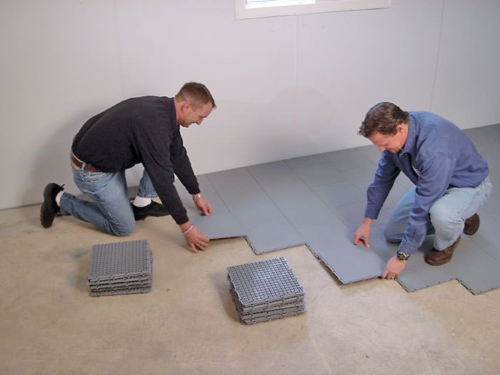 Bat Subfloor Matting Options In Stamford Norwalk West Contractors Installing Bat Subfloor Tileatting On A Concrete Floor In Hamden Connecticut