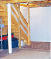 plastic basement wall panels installed in West Hartford, Connecticut