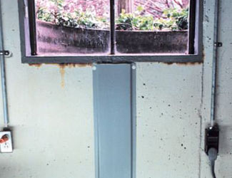 Repaired waterproofed basement window leak in Fairfield